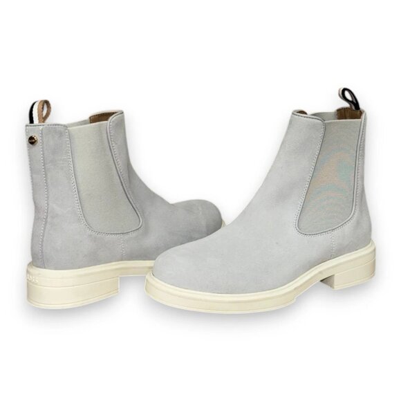 BOSS Vanity ChBootie SD Women's Gray Suede Chelsea Boots US 7 (EU 37) MSRP $199 - Picture 4 of 4